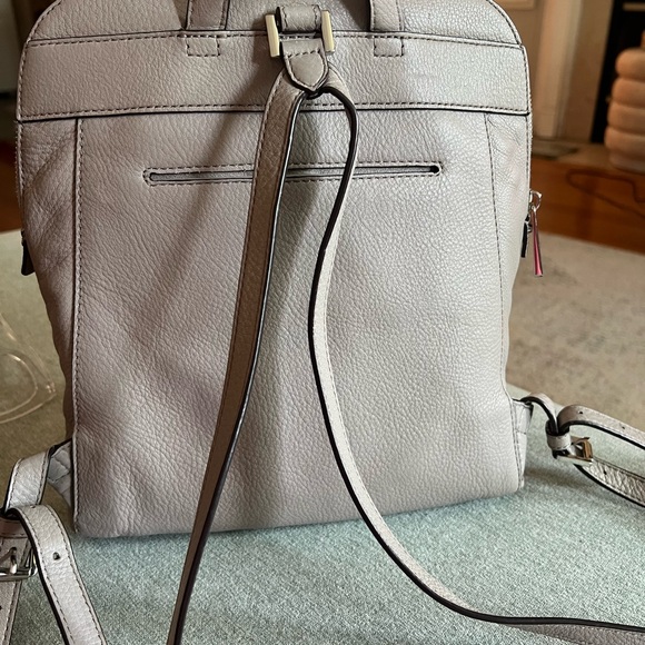 Michael Kors Brown Backpack with Structured Design and Metal Hardware - Picture 4 of 5